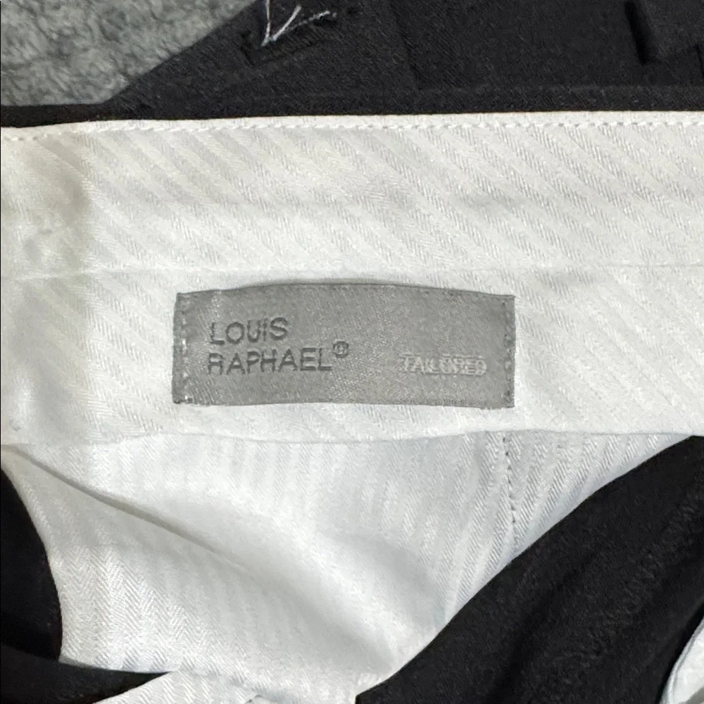 Louis Raphael Men's Dark Pants - Picture 5 of 5